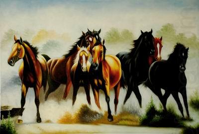 unknow artist Horses 045 china oil painting image